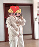 9i9孕妇月子服冬加绒加厚产妇睡衣哺乳衣产后家居服家居服两件套A118 实拍图