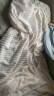 南极人夏季办公室午睡披肩毛毯牛奶绒空调毯子沙发盖毯珊瑚绒小被子毯子 剪格米白色【不掉毛不掉色】 150x200cm【单人多功能毯】 晒单实拍图