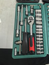 绿林（GREENER）47件汽修工具套装套筒扳手扭力棘轮全套小飞摩托车修车工具箱螺丝 实拍图