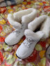 郝麦雪地靴女防寒40度加绒防水防滑东北哈尔滨棉鞋户外登山冬季 樱雪白【升级款】冰面止滑 39 可拍大一码 实拍图