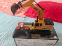 益米六一儿童节礼物玩具遥控挖掘挖土机工程车电动挖机模型男孩3-6岁 实拍图