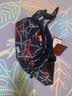 L&M 腰包男女户外运动休闲手机腰包跑步骑行 男士多功能斜跨单肩潮流 黑灰红 实拍图