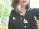 俞兆林冰丝情侣睡衣男女春夏长袖黑色可爱卡通法斗家居服套装 晒单实拍图