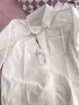 初申春秋长袖衬衫女职业面试通勤休闲白衬衣设计感小众上衣 SW26A33 实拍图