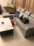 创繁  现代可拆洗布艺沙发套装简约客厅小户型免洗科技布沙发组合家具 四人位2.75M+左右互换贵妃+茶几 Q弹乳胶+高密度海绵座包/纳米科技布 实拍图