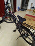 凤凰（Phoenix）新国标电动自行车锂电池助力车山地自行车男女士单车成人电瓶车 X1一体轮21速黑红-10AH续航30km 实拍图