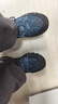 悍途透气登山鞋低帮防滑耐磨爬山鞋四季网面新款舒适减震户外徒步鞋 兰灰609-男 42 实拍图