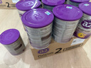 a2奶粉紫白金A2幼儿配方奶粉2段(6-12月)900g*6 【好吸收还抗饿】 实拍图