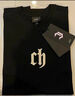 CHINISM CH短袖男夏季T恤半袖时尚宽松潮流休闲圆领情侣上衣 黑色 M 实拍图