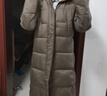 森马（Semir）90%鸭绒羽绒服女长款宽松显瘦冬季轻暖连帽外套防水109724113001 实拍图