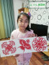 缔羽 中国风剪纸中国红版儿童传统早教玩具幼儿园男孩女孩手工材料包 实拍图