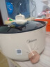 美的（Midea）电煮锅 电炒锅 电蒸锅家用多用途锅 宿舍小火锅 小电锅 3L小容量电热一体锅 电炖锅 泡面锅 3L 不带蒸笼 MC-HGE2510 实拍图