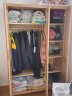 一木 实木衣柜 卧室 橡木衣橱 北欧现代 组合大衣柜 储物柜 整体衣柜 衣柜 3门 晒单实拍图