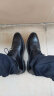 卡帝乐鳄鱼（CARTELO）英伦牛皮商务正装休闲男士低帮系带皮鞋男2511 黑色 增高版 41 实拍图