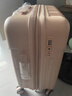 爱华仕行李箱20寸可上飞机登机箱十大品牌拉杆箱大容量旅行箱包密码箱 茱萸粉【扩展增容】可充电 28英寸 【7天中长途】越重越顺滑 实拍图