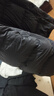 坦博尔秋冬羽绒服短款女士马甲背心90鸭绒休闲保暖外套TD236006 黑色 M (165) 实拍图