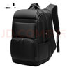 欧格双肩包男士大容量背包笔记本电脑包17.3英寸多功能出差旅行李包 经典黑(带USB充电) 实拍图
