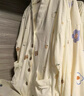 芬腾女睡衣月子服春秋纯棉长袖产后哺乳产妇家居服套装米色 3XL 实拍图