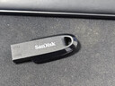 闪迪（SanDisk）64GB USB3.2 U盘 CZ550黑色 读速100MB/s 安全加密 数据恢复 学习办公电脑车载 高速大容量优盘 实拍图