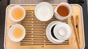 南山先生 哑光脂白茶具套装功夫茶具茶盘白瓷手绘盖碗茶滤公道茶杯套组 脂白茶具茶盘套装 实拍图
