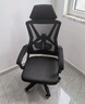 奥伦福特  电脑椅家用办公椅子靠背人体工学椅学习转椅老板座椅游戏电竞椅 【焕新款-店长推荐】3级气杆+乳胶+后躺-黑框黑网 实拍图