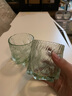 时尚潮流ins风冰川杯八角冰川玻璃杯洋酒杯果汁杯威士忌杯水杯 八角冰川杯 280ml 2只 实拍图