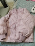 雅鹿2025新款儿童羽绒服短款男童女童宝宝羽绒内胆轻薄款洋气秋冬童装 浅紫 170cm 实拍图
