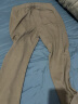 威可多（VICUTU）男士休闲裤棉质混纺百搭长裤VRW21325501 浅灰 175/80A  晒单实拍图
