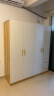 森普顿 衣柜卧室平开门衣柜实木组合现代简易简约板式家用柜子收纳衣橱 四门衣柜（160*50*180cm） 晒单实拍图