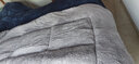 南极人（Nanjiren）牛奶绒被子冬天双面加绒加厚冬季棉被单人宿舍被芯盖被春秋垫被褥 CX牛油果【双面加绒 3秒速暖】 220*240cm/10斤 实拍图