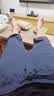 舒雅（Schiesser）男士纯棉家居中裤亲肤宽松五分裤家居睡裤 深灰 L 实拍图