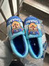 汪汪队立大功（PAW PATROL）汪汪队儿童棉鞋冬包跟女童宝宝棉拖鞋2-3岁可爱居家室内家居鞋秋 1978汪汪队蓝色阿奇 19 内长19cm 210码 实拍图