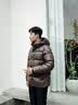 高梵黑金鹅绒服先锋5.0五格男士羽绒服休闲潮流面包服 鎏金5号 XL 实拍图