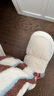 朴西棉拖鞋室内家用2024冬季保暖包跟厚底防水防滑月子鞋女加绒加厚 浅米白 38 【38-39】 实拍图