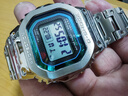 卡西欧（CASIO）手表男士G-SHOCK金属小方银金块蓝牙电波运动防水电子日韩表礼物 GMW-B5000PC-1 40周年限定 实拍图