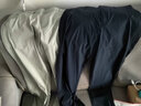 啄木鸟高弹冰丝裤男夏季超薄款男士商务休闲直筒中青年抗皱免烫西装裤子 灰色+藏青【两条装】 33 ( 腰围 2尺6 ) 实拍图