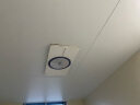 奥普（AUPU）浴霸LED灯集成吊顶照明风暖卫生间热能环暖风机Q360双倍鲸吸换气 【大板吊顶拍此】Q360A-Evo 实拍图
