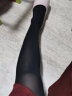 宝娜斯光腿神器女200D压力袜秋冬薄款保暖打底裤袜天鹅绒微压黑丝连裤袜 实拍图