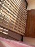 南宜（Nanyi）胡桃木实木床双人床中式现代简约经济型高箱抽屉储物婚床卧室家具 实木床 【普通橡胶木款】1.8*2.0米 实拍图