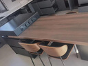追燕 GO AFTER YAN中古风实木岛台餐桌一体茶台可伸缩多功能家用高端网红复古中导台 伸缩岛台（配公牛插座-无茶炉） 1.6m 单岛台 实拍图
