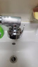 九牧王全铜体面盆水龙头冷热水器二合一洗手盆水龙头万向旋转洗脸盆 【L3冷热】铜体招财猫-银色+80cm管 实拍图