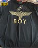 BOY LONDON【暗黑罗盘】夏情侣款短袖权杖印花炸街潮牌T恤N01906 N0103902 XS 实拍图