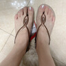 havaianasHavaianas哈唯纳Luna简约凉鞋女士夏一脚蹬绑带夹脚海边度假凉拖 5282-奶茶咖色 35 -36巴西码 实拍图