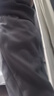 特步运动裤秋冬新款健身跑步裤透气卫裤针织束脚男裤子保暖通勤休闲裤 0128束脚-秋冬加绒-珍珠灰 L 实拍图