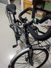 飞鸽（FG FLYING PIGEON）铝合金长途旅行车自行车公路车700C成人男女大中学生车跑车 旅行800-蓝图24速-线碟 星空灰 实拍图