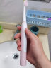 超人（SID）电动牙刷儿童电动牙刷高频震动充电牙刷软毛RT710女士情侣电动牙刷成人送男友礼物 樱花粉【送:3支备用刷头】 实拍图