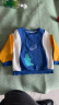 MQDMINI童装男童套装儿童卫衣裤子两件套中小童休闲运动套 套装蓝色 110  晒单实拍图