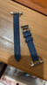 MSSM适用苹果手表表带女款apple watch牛仔小蛮腰表带iwatch S11/ultra3/S10/9/8/SE3 深牛仔38/40/41 实拍图