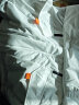 啄木鸟加绒加厚棉服男春秋冬季2023新款男士棉衣外套休闲防寒羽面包绒服 2323白色 3XL 实拍图