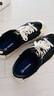 FILA FUSION斐乐女鞋帆布鞋女 低帮板鞋POP轻质帆布鞋休闲运动鞋女 黑-BK 38.5 实拍图